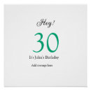 Suche nach 30 geburtstag poster 10 20 30 40