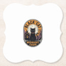Suche nach die schwarze katze untersetzer Gruselige designs
