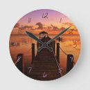 Suche nach draußen uhr poster wanduhren Sonnenuntergang