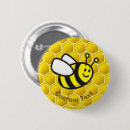 Suche nach bienen cartoon buttons Niedlich