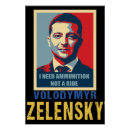 Suche nach munition poster Zelensky