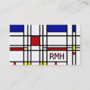 Suche nach mondrian visitenkarten Modern