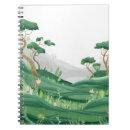 Suche nach natur landschaft kleine notizbücher Grün