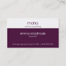 Suche nach mono visitenkarten Stilvoll