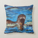 Suche nach der seeotter kissen Ozean