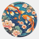 Suche nach koi fisch aufkleber Blume