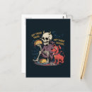 Suche nach hund und knochen postkarten Skelett