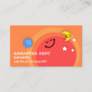 Suche nach babysitter service visitenkarten Kindermädchen