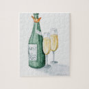 Suche nach alkohol puzzle Illustration