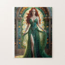 Suche nach rote augen puzzle Grün