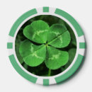 Suche nach viel glück poker chips Vierblättriges kleeblatt