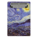 Suche nach van gogh klemmbrett Sternennacht