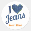 Suche nach jeans aufkleber Lässig