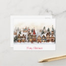 Suche nach vintage frohe weihnachten postkarten Dorf