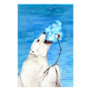 Suche nach eisbär schnee poster Blau