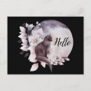 Suche nach vollmond der katze postkarten Schwarzkatze