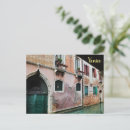 Suche nach venedig kanal postkarten Reise