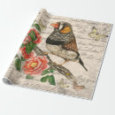 Suche nach vintage vögel geschenkpapier Collage