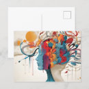 Suche nach der gesundheit postkarten Geisteskrankheit