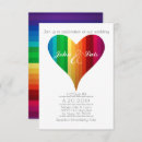 Suche nach homosexuelle hochzeit einladungen Regenbogenfarben