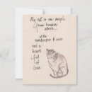 Suche nach zeichen kleine grußkarten Katze