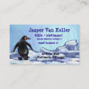 Suche nach pinguine visitenkarten Tiere