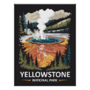 Suche nach yellowstone nationalpark poster Wyoming montana ferien