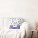 Suche nach aquarell mit blumen kissen Lila