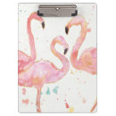 Suche nach flamingo klemmbrett Aquarell