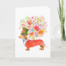 Suche nach cute dog karten Watercolor