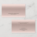 Suche nach rose gold visitenkarten Minimal