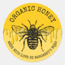 Suche nach honigglas aufkleber Wabenwabe