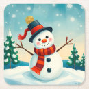 Suche nach schneemann untersetzer Schal