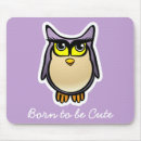Suche nach eulen cartoon mousepads Niedlich