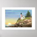 Suche nach leuchtturm poster Leuchtturm am meer