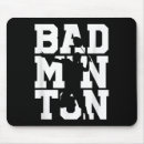 Suche nach badmintonspieler mousepads Sport