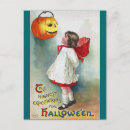 Suche nach vintages halloween postkarten Kürbis