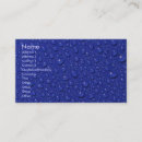 Suche nach regentropfen visitenkarten Modern