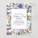 Suche nach brunch der mutter tages einladungen Aquarellblüte