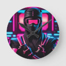 Suche nach ninja wanduhren Kampf
