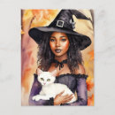 Suche nach schwarze hexe postkarten Halloween