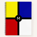 Suche nach piet mondrian kleine notizbücher Rot