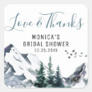 Suche nach baby shower favor aufkleber Wald