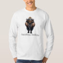 Suche nach amerikanischer bison tshirts Büffel