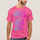 Suche nach tacos und tequila tshirts Musikliebhaber