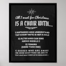 Suche nach lustiger chor poster Sänger