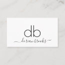 Suche nach un visitenkarten Monogramm