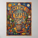 Suche nach kaffeezeit poster Typografie