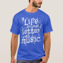 Suche nach musik ist mein leben tshirts Spaß