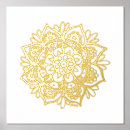 Suche nach goldene mandala poster Goldgelb